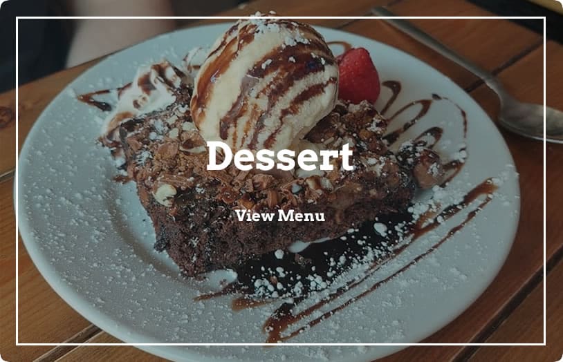 dessert menu
